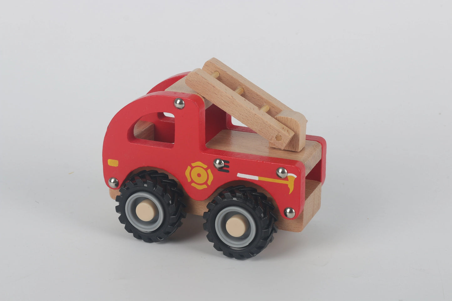 Fire Truck Wooden Toy