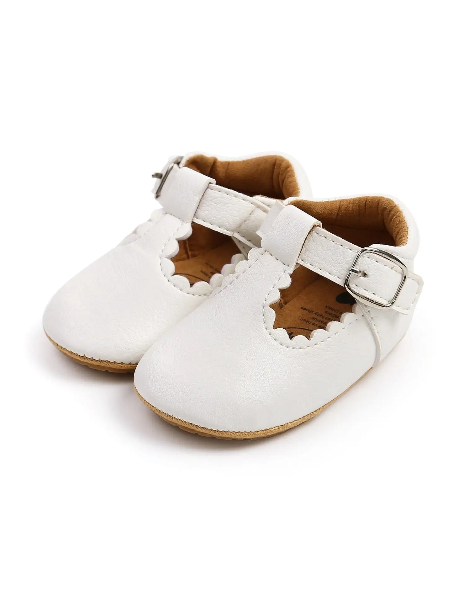 Mary Jane Moccs - White