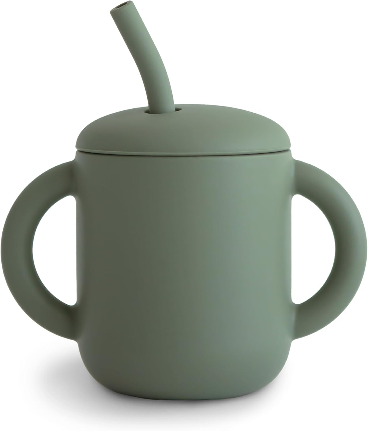 SILICONE TRAINING CUP + STRAW