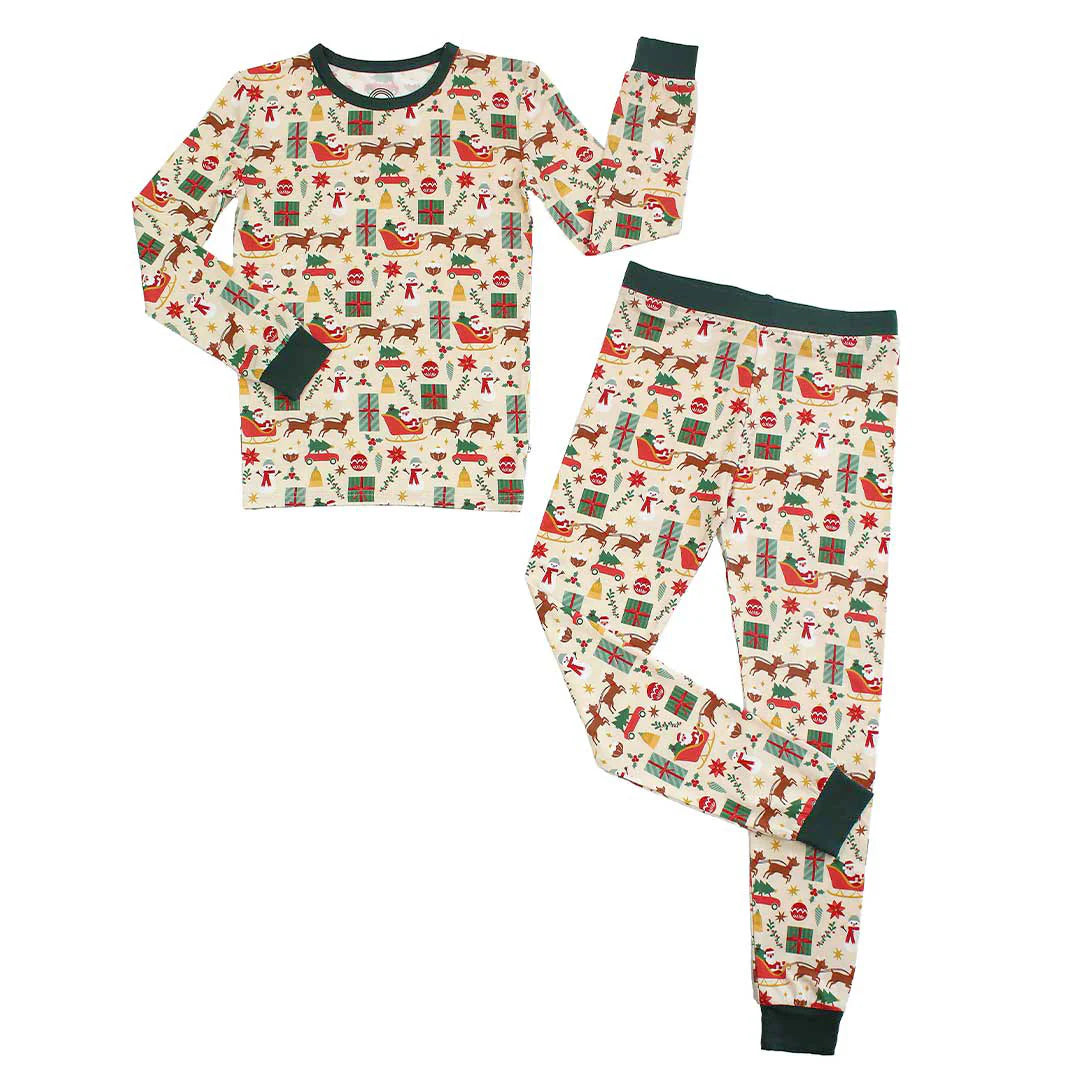 Vintage Christmas toddler PJ