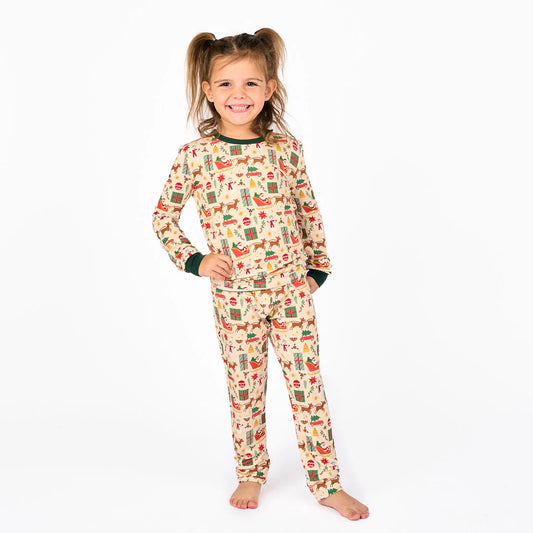 Vintage Christmas toddler PJ