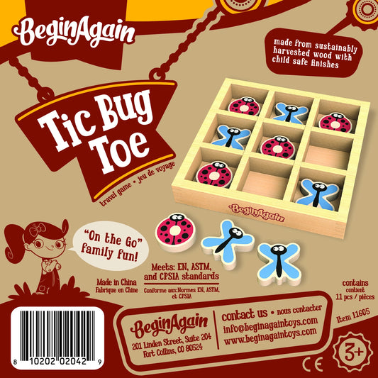 Ticbugtoe - Travel Tic-Tac-Toe Game!