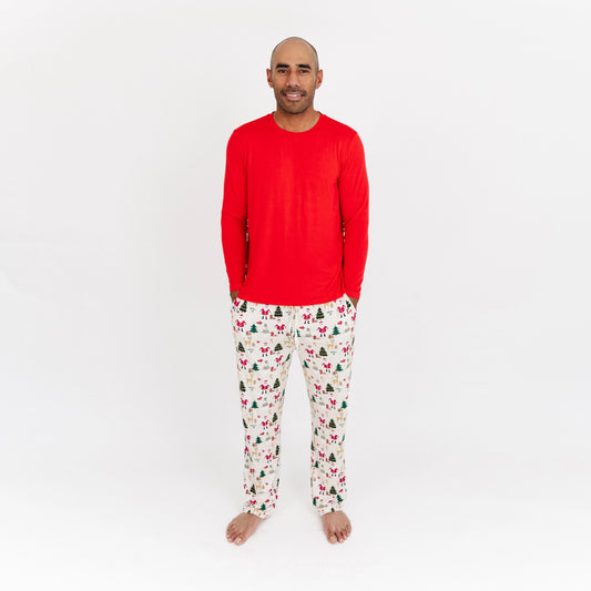 Cozy Christmas Bamboo Relaxed Lounge Pajama Pants