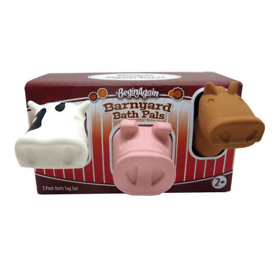 Barnyard Bath Pals - Farm Themed Set/3
