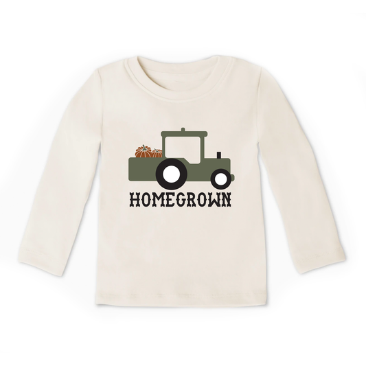 Homegrown Cotton Toddler Long Sleeve Shirt