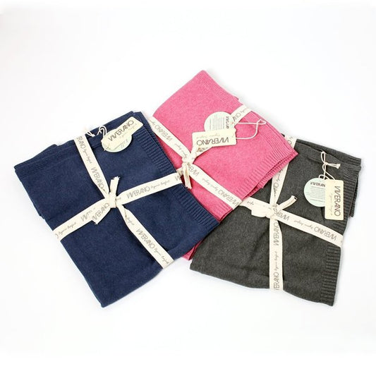 Milan Heather Knit Classic Baby Blanket - Noelle Childrens Boutique