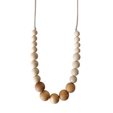The Landon - Cream Teething Necklace