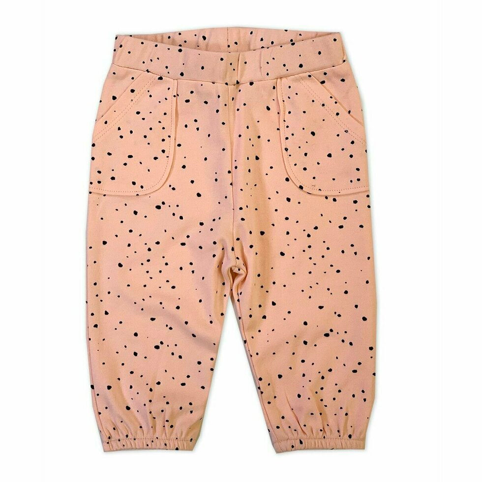 Florence Pebble Jogger Pant - Coral - Noelle Childrens Boutique