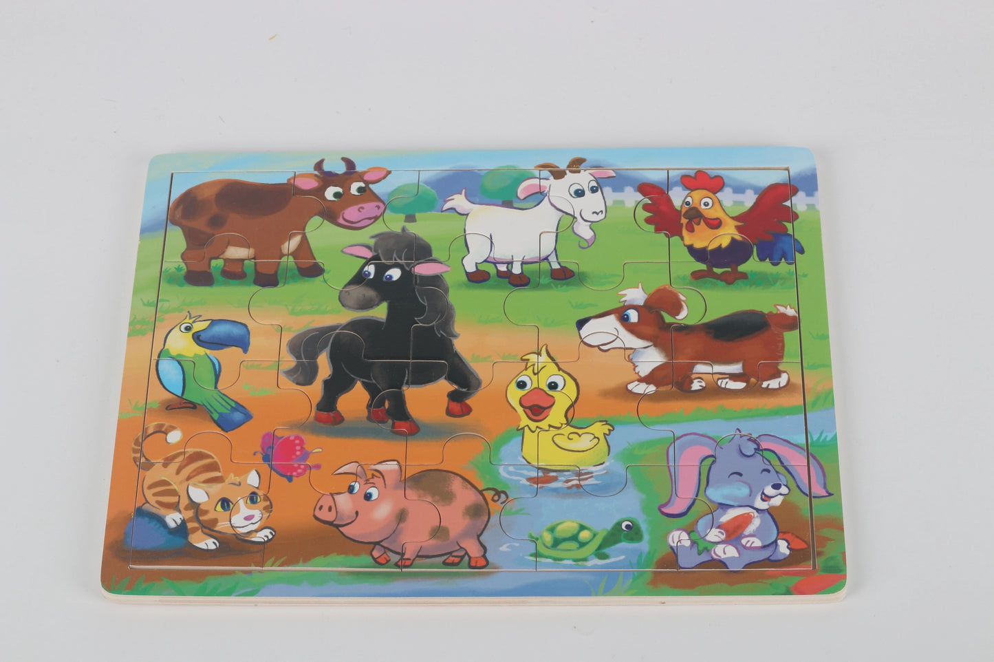 Farm Yard Friends Wooden Puzzle