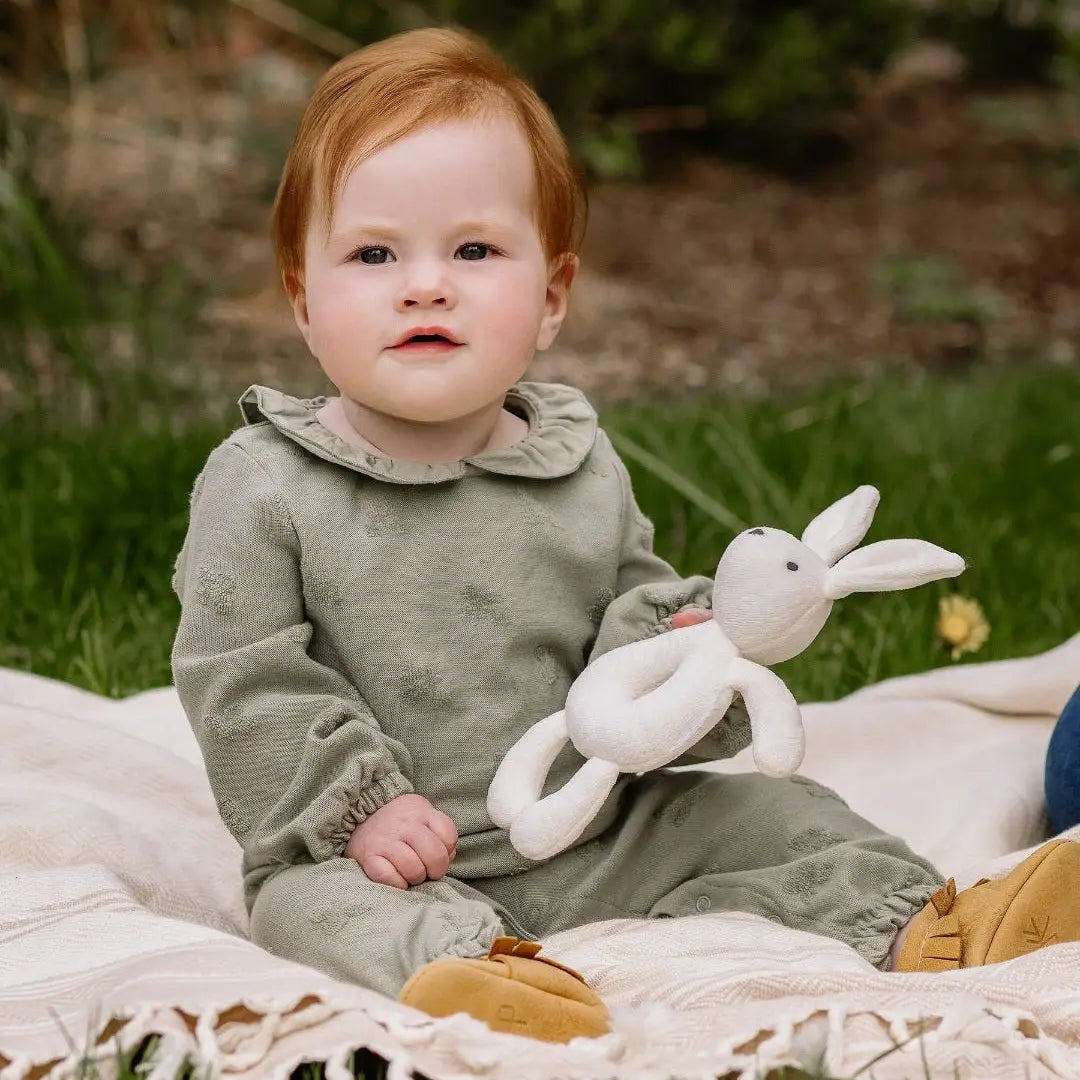 Bunny Plush Baby Rattle