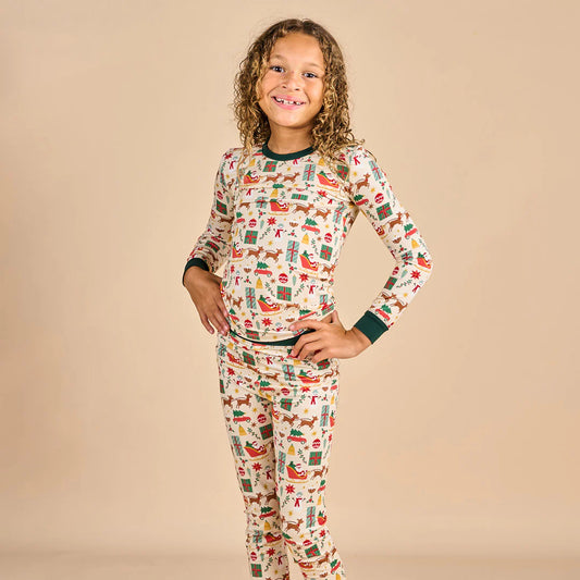 Vintage Christmas toddler PJ