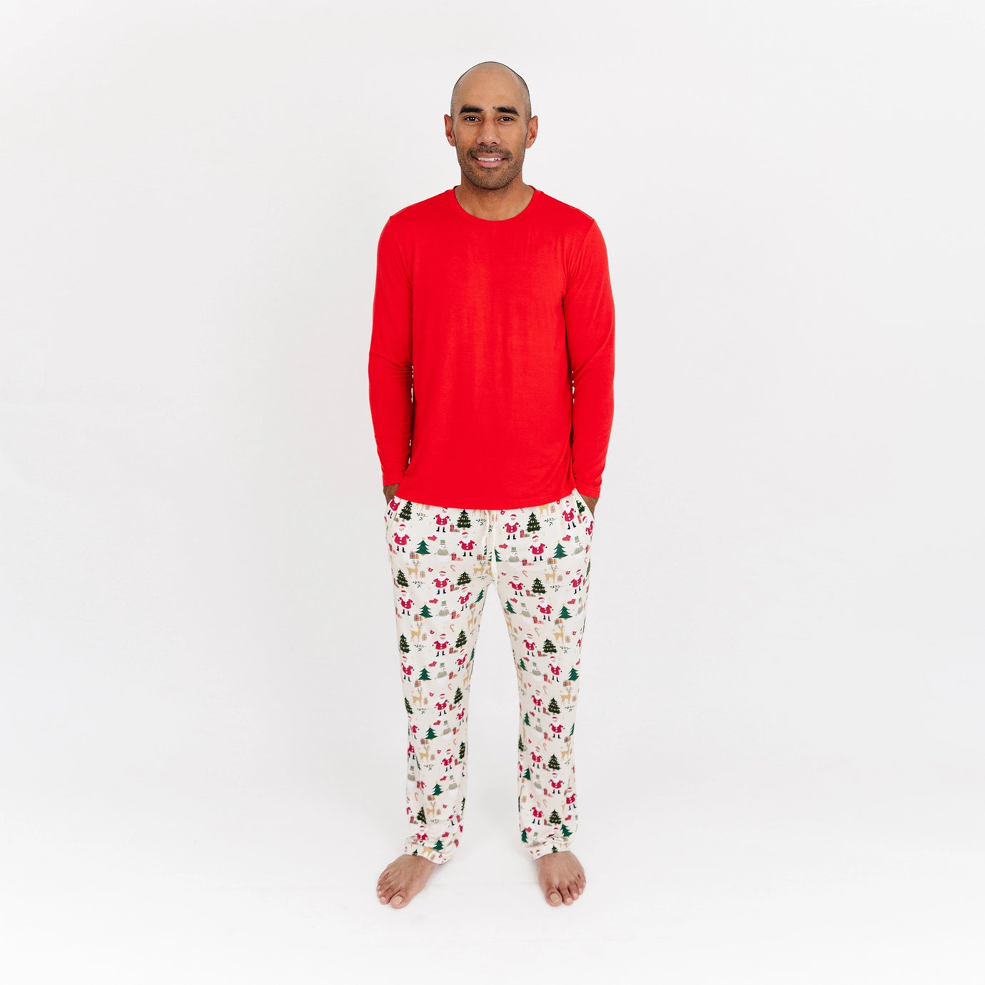 Cozy Christmas Bamboo Relaxed Lounge Pajama Pants