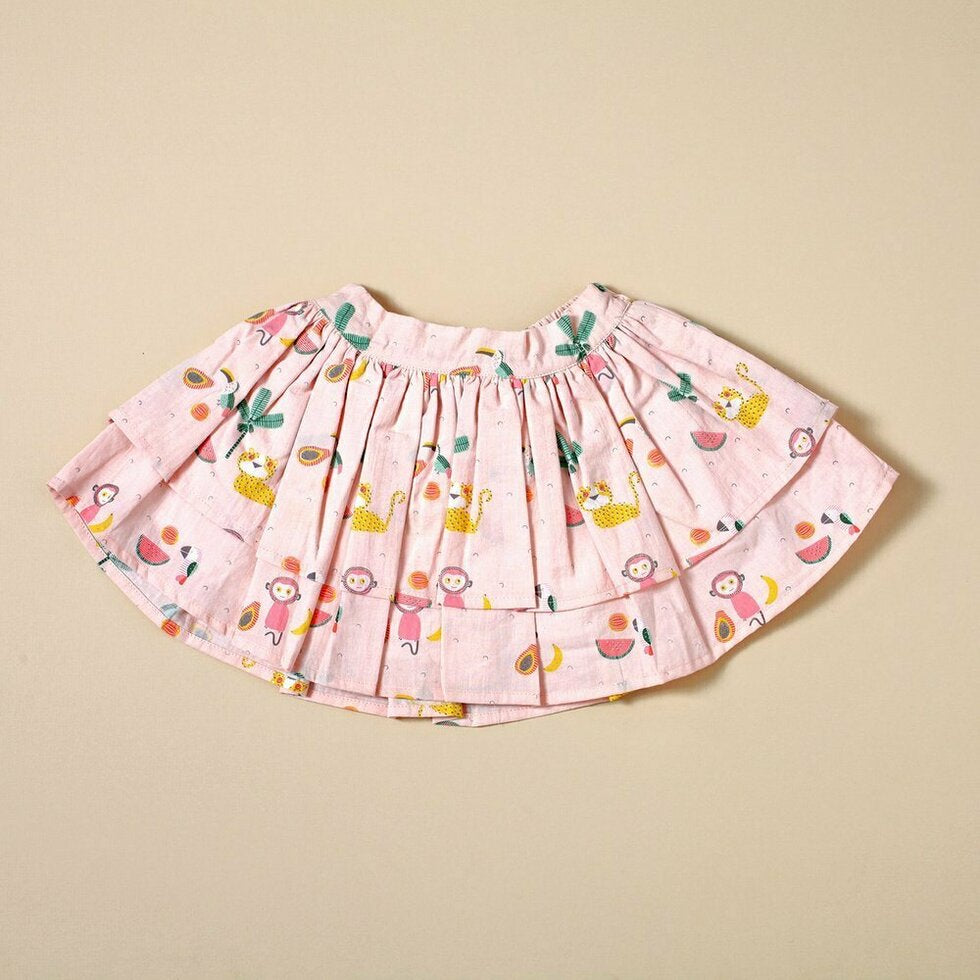 2-Tier Skirt with Bow