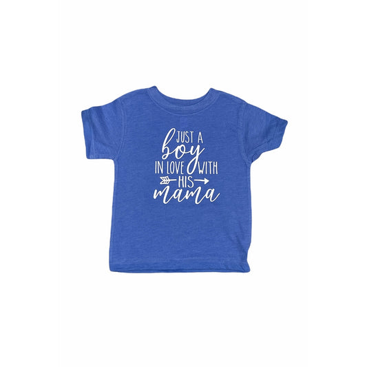 Just a boy in love with his Mama • Infant/Toddler Tee