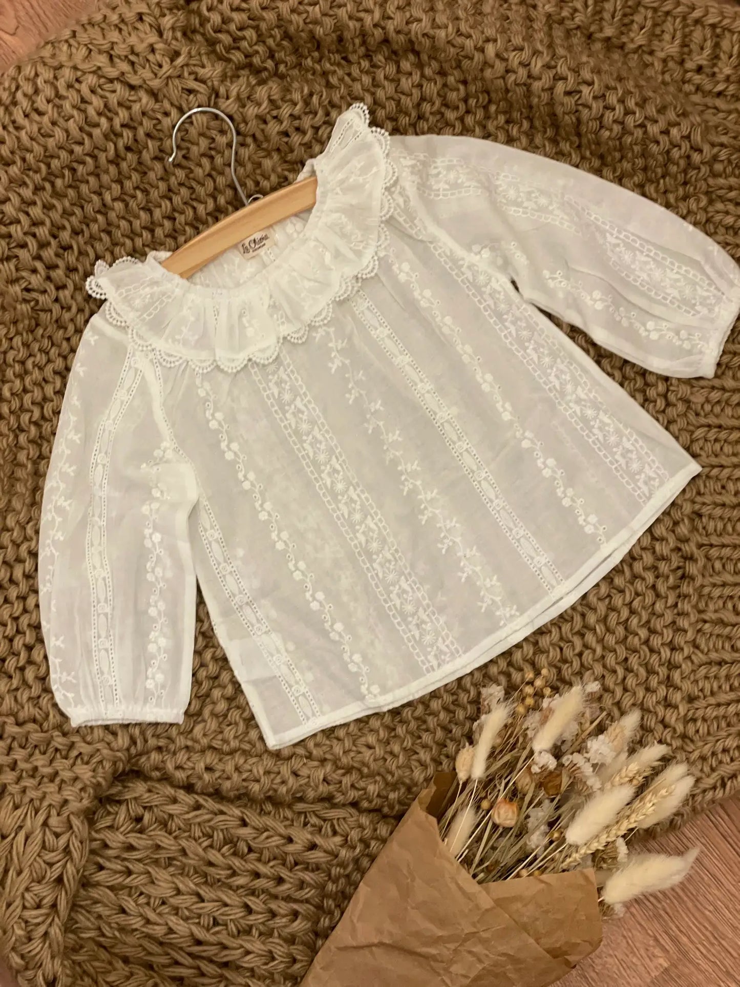 Faye White Blouse