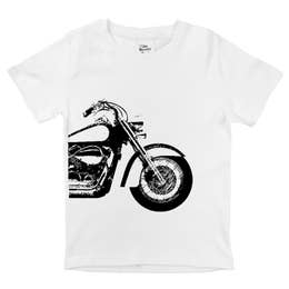 Motorcycle Organic Cotton Baby Boys Bodysuit Toddler Shirt (Newborn - 4T) - Noelle Childrens Boutique