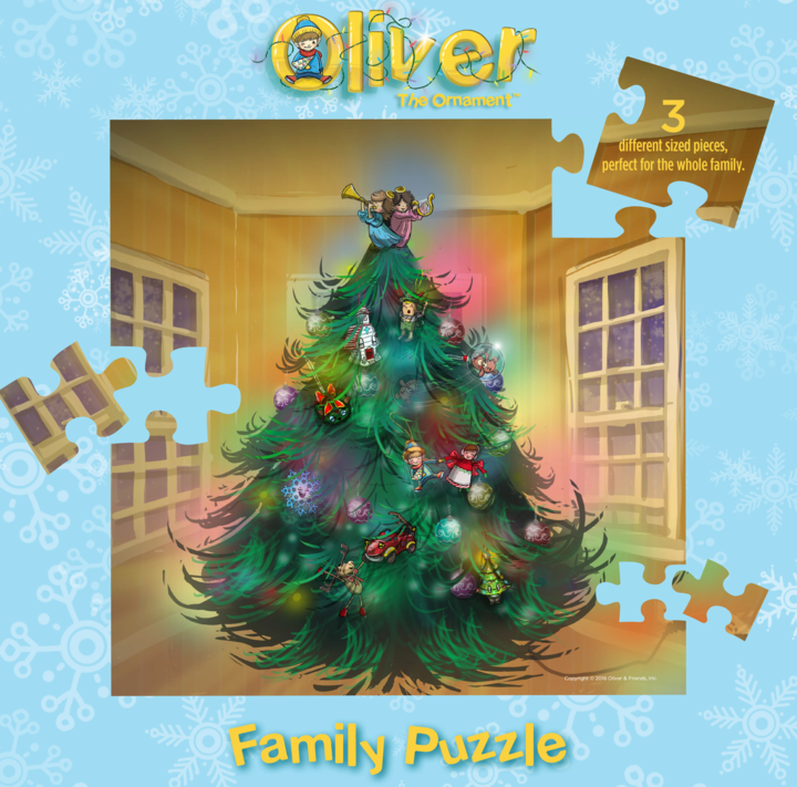 Family Puzzle - Christmas Tree - Noelle Childrens Boutique