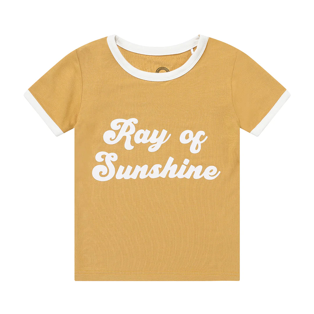 Ray of Sunshine Ringer Toddler T-Shirt