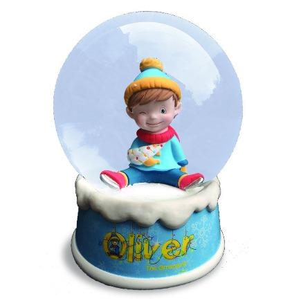 Musical Snow Globe - Oliver - Noelle Childrens Boutique