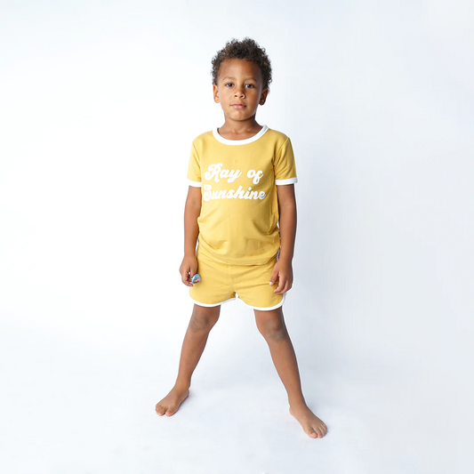 Ray of Sunshine Ringer Toddler T-Shirt