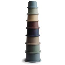 STACKING CUPS TOY | MADE IN DENMARK - Noelle Childrens Boutique