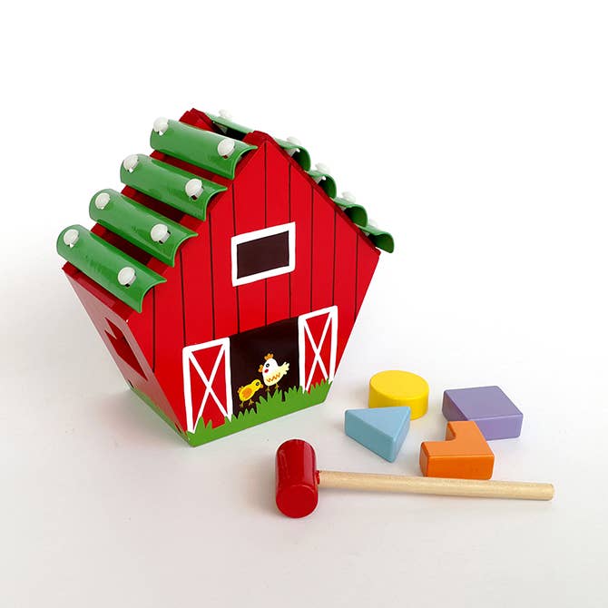 Wooden Farm Xylophone - Noelle Childrens Boutique