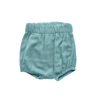 Dusty Blue Gauze Baby Bloomers