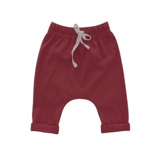 Merlot Cotton Baby Joggers