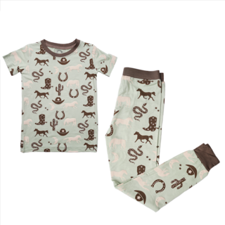 Giddyup! Bamboo Toddler Pajama Set