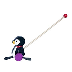 Wooden Walk Toy - Penguin